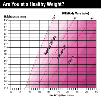 Unhealthy Bmi Chart